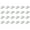 White, variant on 24 Pack Bulk Sun Visors Ideal for Events Teams or Promotions (Black)