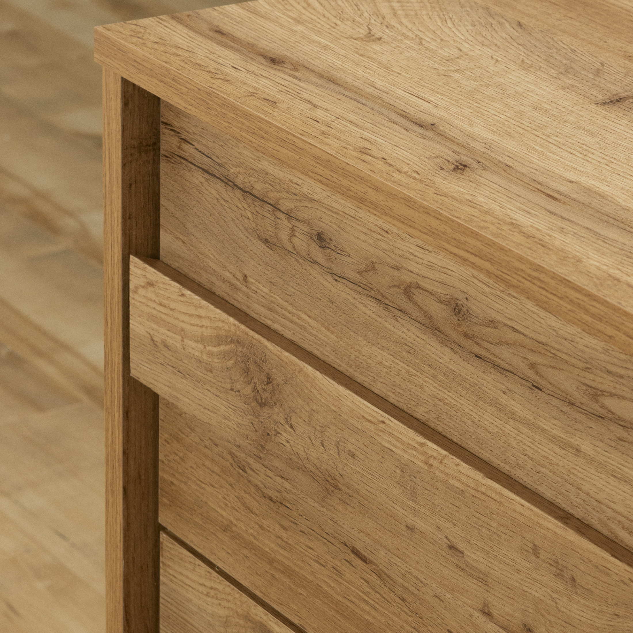 South Shore Serrano, Contemporary Chest,  Brown