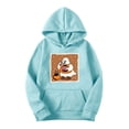 thumbnail image 1 of Sudadera con capucha de manga larga para mujer, informal, con capucha, para exteriores y chaquetas, ropa deportiva de moda para mujer, con capucha y ropa de invierno, sudadera con capucha de manga lar, 1 of 6