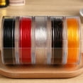 thumbnail image 1 of Beaded Elastic Cord Strong Wear-resistant HandCrafts String Tear-resistance Cords Beaded Thread Line DIY Crafting Handmade Making Supplies Red, 1 of 9