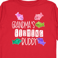 thumbnail image 4 of Inktastic Grandma's Fishing Buddy with Colorful Fish Boys or Girls Long Sleeve Toddler T-Shirt, 4 of 5