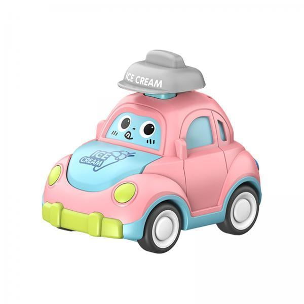 Coche Push and Go,Coche de juguete Push and Go para niños pequeños de 1 a 3 años,Coches de animales para bebés Vehículo de juego infantil,Coche de fricción con empuje para