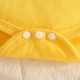 thumbnail image 5 of Baby Onesies Girl Baby Girl Clothes Mommy's Little Girl Heart Print Fly Sleeve Top Shorts Hairband 3-Piece Outfit, 5 of 8