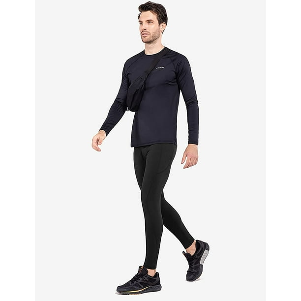 Fleece lined deals running tights mens