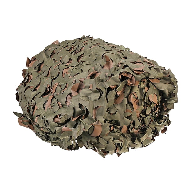 Sonducket Red de camuflaje, persianas, hojas, bases de entrenamiento de bosque, red de tienda, exposiciones, decoración de fiestas, accesorios 5m x 2.5m