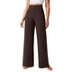 thumbnail image 1 of Pantalones CRZ YOGA Butterlift, cintura alta, pierna ancha, marrón, XL, mujer, 1 of 4