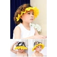 thumbnail image 3 of Baby Shower Cap Silicone Bathing Hat, Adjustable Shower Cap Kids, Infants Soft P, 3 of 5