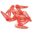 thumbnail image 3 of Southwit 50 Pack of Snap Hair Clips Hair Barrettes for Kids, Girls and Women, 50 mm (Red), 3 of 3