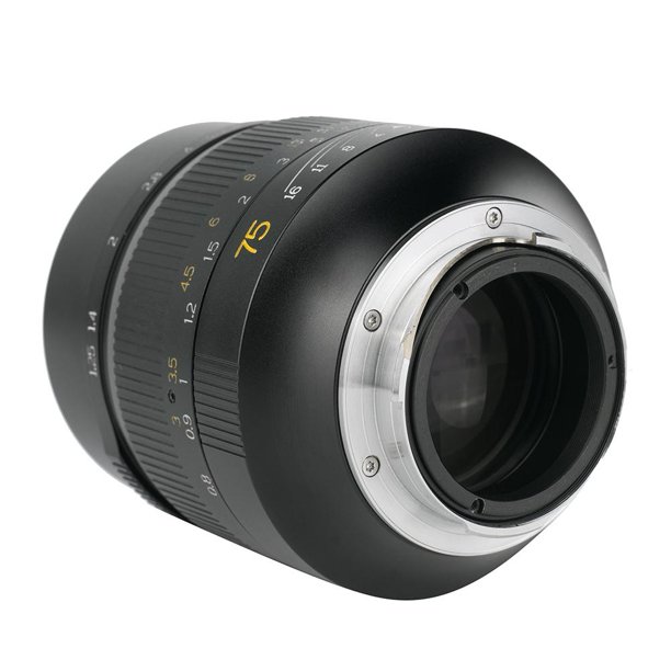 Mgaxyff 7artisans 75mm F1.25 Manual Focus Lens for Leica M-Mount