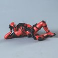 thumbnail image 3 of Figura de acción en miniatura de Disney Anime Deadpool 2 X-Men, modelo de postura sentada y acostada, colección de decoración de anime, figurita de regalo, 3 of 5