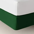 thumbnail image 6 of DNG Creations 1 Piece Box Spring Cover 100% Egyptian Cotton Wrap Around 4 Sides for Hotel & Home, Fits Box Springs up to 18 Inch Deep Pocket ( Solid Green - Twin XL ), 6 of 7