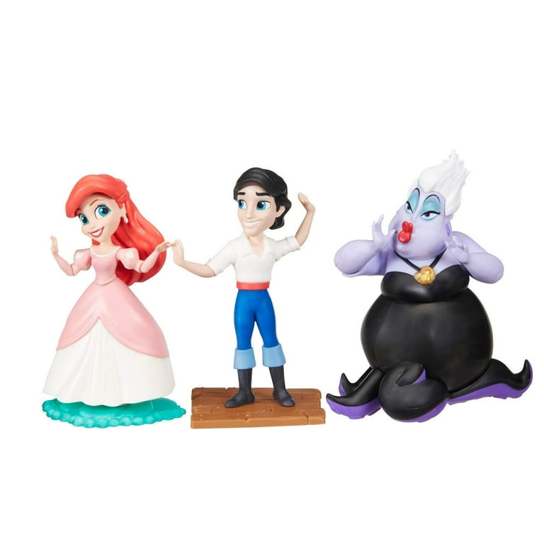 Disney Princess Poseable Comic Collection Ariel & Friends Basic