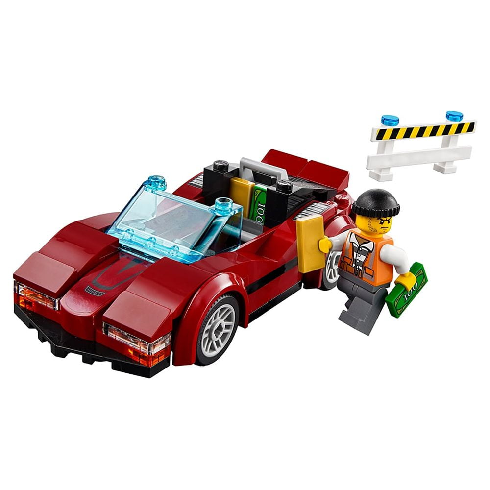LEGO City Police High-Speed Chase 60138 Building Toy with Cop Car, Police  Helicopter, and Getaway Sports Car (294 Pieces)
