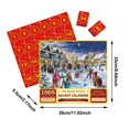 thumbnail image 2 of 24 Day Christmas Advent Calendar Set with Assorted Figures and Festive Ornaments for Party Countdown, 2 of 6