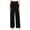 *Black, variant on ClodeEU Women's Corduroy High Waist Wide Leg Pants with Pockets ,Trendy Loose Fit Lounge Pants Army Green,Womens Plus XXL