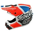 thumbnail image 2 of Troy Lee Designs Se4 Polyacrylite Helmet Quattro Orange Blue size X-Large, 2 of 10