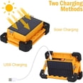 thumbnail image 4 of Luz de trabajo con energía solar para todas sus necesidades, con fijación magnética, tecnología de disipación de calor y múltiples opciones de iluminación para mantenerse iluminado en cualquier, 4 of 5