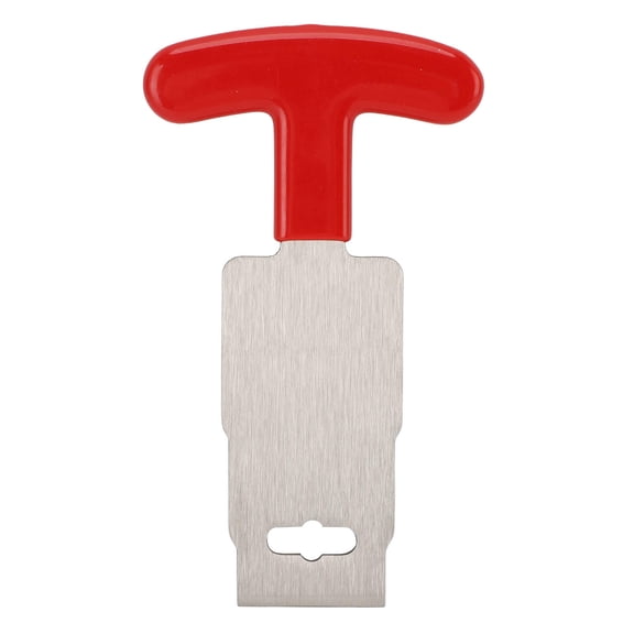 YAHHU Stainless Steel Pool Plug Removal Tool – Ergonomic Red Handle, Compatible with Hayward SP1419 Series, Ideal for Inground Pools & Hot Tub Maintenance