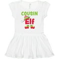 thumbnail image 3 of Inktastic Christmas Cousin Elf Girls Baby Dress, 3 of 5