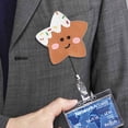 thumbnail image 1 of Cuadros Decorativos Cute Badge Clip Cartoon ID Card Holders Owl Badge Holder para Office Doctor Nurse Wdftyju de costura negro 4 estilos, 1 of 9