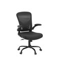 thumbnail image 4 of Silla de oficina Flysky de malla ergonómica con brazos abatibles, color negro, 4 of 9