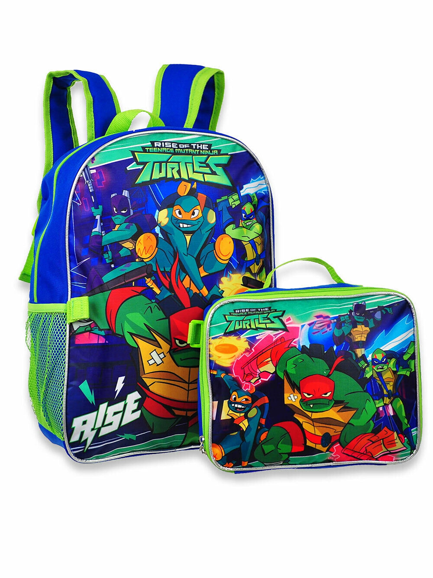 Ninja Turtles Backpack School Travel Lunch Bag Rucksack Teenage Mutant OFFICIAL 