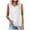 White-women linen tank, variant on Dazajoo Cotton Linen Sleeveless Tops for Women Casual U Neck Tank Tops Summer Casual Solid Color Beach Vest Tees,Khaki,XXL