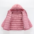 thumbnail image 5 of Esaierr Kids Baby Boys Girls Winter Down Coat 2-12Y Toddler Warm Hooded Puffer Lightweight Water-Resistant Young Person Packable Jacket Puffer Outwear, 5 of 6