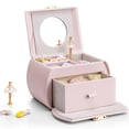 thumbnail image 1 of Caja de Joyas Musical Vlando para Niñas con Cajón y Bailarina, 1 of 8