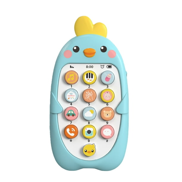 Juguete Para Teléfono Celular De Bebé Para Niños, Juguetes Para Teléfonos Móviles, Juguete Educativo Musical, Regalos De Cumpleaños Sweethay FN007566-01