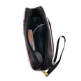 thumbnail image 4 of YFYANG Leather Portable Travel Small Makeup Bag, Multifunctional Storage Bag, Dream Watercolor Donuts Pattern Cosmetic Bag, 4 of 4