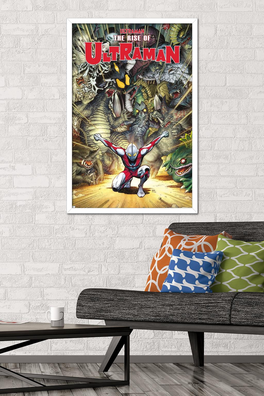 The Rise of Ultraman - Cover #2 Variant by Arthur Adams Wall Poster, 22.375" x 34" Framed