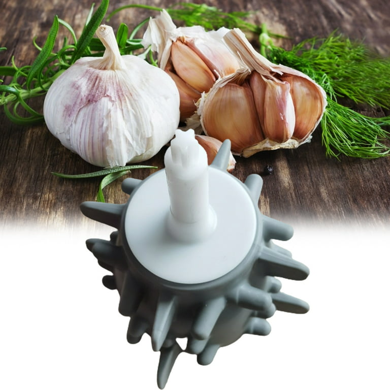 Tezkar Store - Garlic Pro - Garlic Peeler & Garlic Dicer - 2 Pcs Set  Special Price: 2 $ Only - حرقنا الأسعار للطلب او الاستفسار: إضغط على Link  للذهاب الى الواتساب