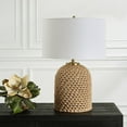 thumbnail image 3 of Uttermost Kendari Rope & Rattan Table Lamp in Brown, 3 of 7