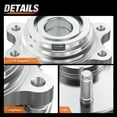 thumbnail image 4 of Nilight Front Wheel Hub Bearing Assembly for Nissan Altima 2007-2013 2014 2015 2016 2017 2018, Murano 2009-2018, Maxima 2009-2019, Pathfinder 2013-2019, Infiniti QX60 2013-2017, OEM 513296, 4 of 8