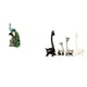 thumbnail image 1 of Estatua de , figura decorativa, alce, ciervo, estatua de jirafa de cerámica, adorno de resina, diseño creativo de resina y cerámica, adecuado, 1 of 8