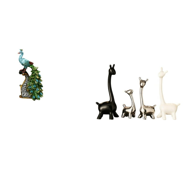 Estatua de , figura decorativa, alce, ciervo, estatua de jirafa de cerámica, adorno de resina, diseño creativo de resina y cerámica, adecuado