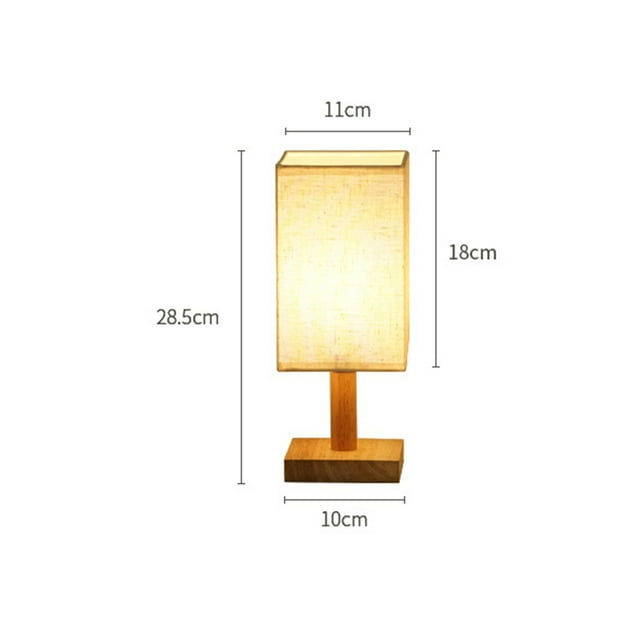 Bedside Lamp Decorative Bedside Lamp Led Bedside Lamp For Reading Bedside Table Lamp Eye Protection USB Powered Fabric Lampshade Modern Minimalist Nightstand Light For Bedroom