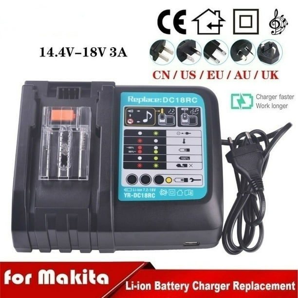 14 18v lithium battery charger DC18R Makita charger 3A for BL1830