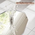 thumbnail image 6 of Antok Full Length Mirror 71" x 32" Large Floor Mirror Standing Mirror, Aluminum Wavy Frame, Wall Mounted or Leaning, Decorative for Living Room Bedroom Entryway, Sliver, 6 of 7