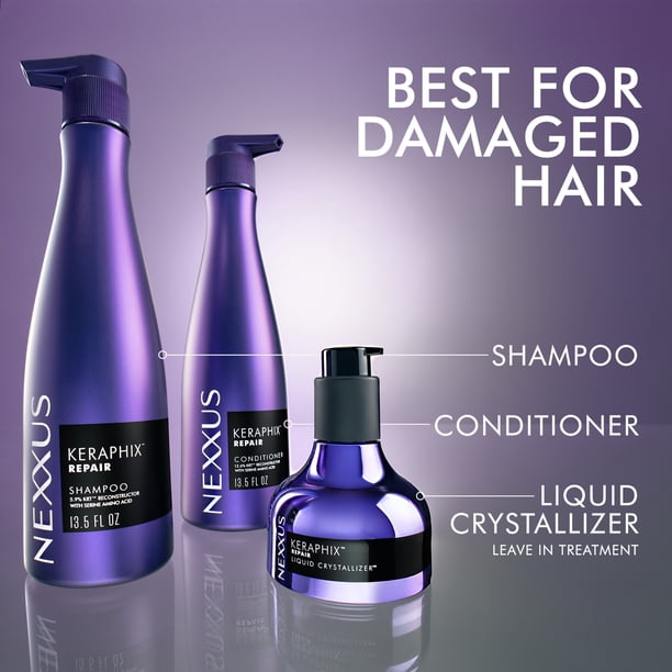 Nexxus Keraphix Liquid Crystallizer Reconstructive Leave-In Hair
