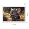 thumbnail image 2 of Diamond Art Kits for Adults, Cute Big-Eared MouseDiamond Painting Kits for Beginners, Frameless Round 5D Full Drill Diamonds Art Pictures Gem Art Crafts Home Decor Gifts, 2 of 8