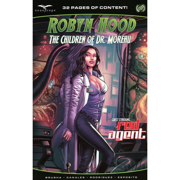 Robyn Hood: The Children of Dr. Moreau #1B VF ; Zenescope Comic Book