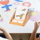 thumbnail image 1 of Pintado a mano Animal Juego Educativo Enseñanza Juguetes Aprendizaje Biología Juguetes Figura de acción Modelo para pequeños pájaro Hugo Tarjeta de tres segmentos, 1 of 9