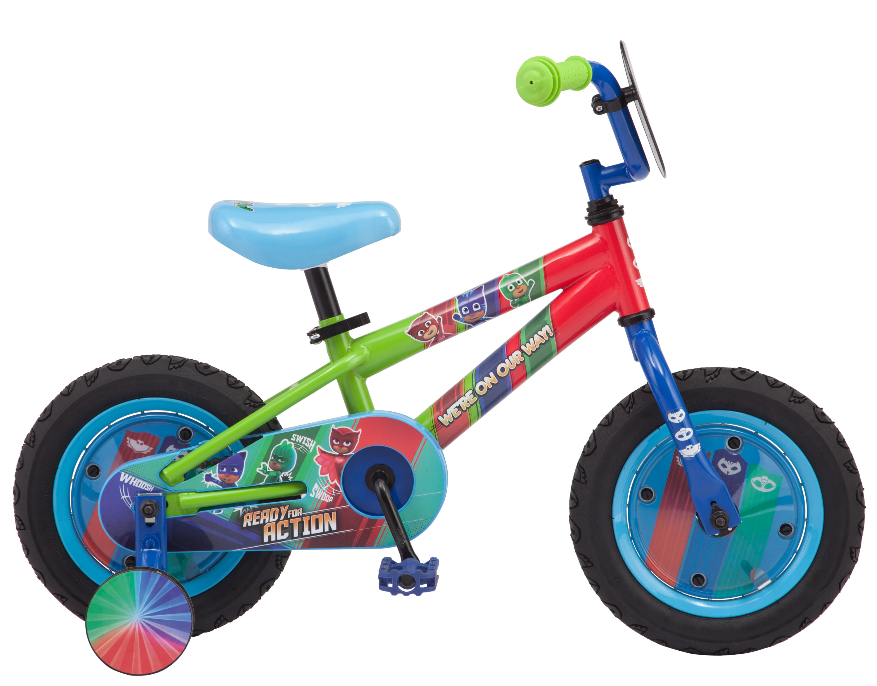 E1 PJ Masks: Catboy Kids Bike, 12-inch wheels, blue, on Disney Junior - image 3 of 7