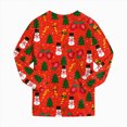 thumbnail image 5 of sdbrld Unisex Toddler Kids Christmas Matching Pajamas Outfit Sets for Boys Girls Holiday Sleepwear Top and PJs Pants 2Pcs Sets Hot Pink Sizes 2-3 Years, 5 of 9