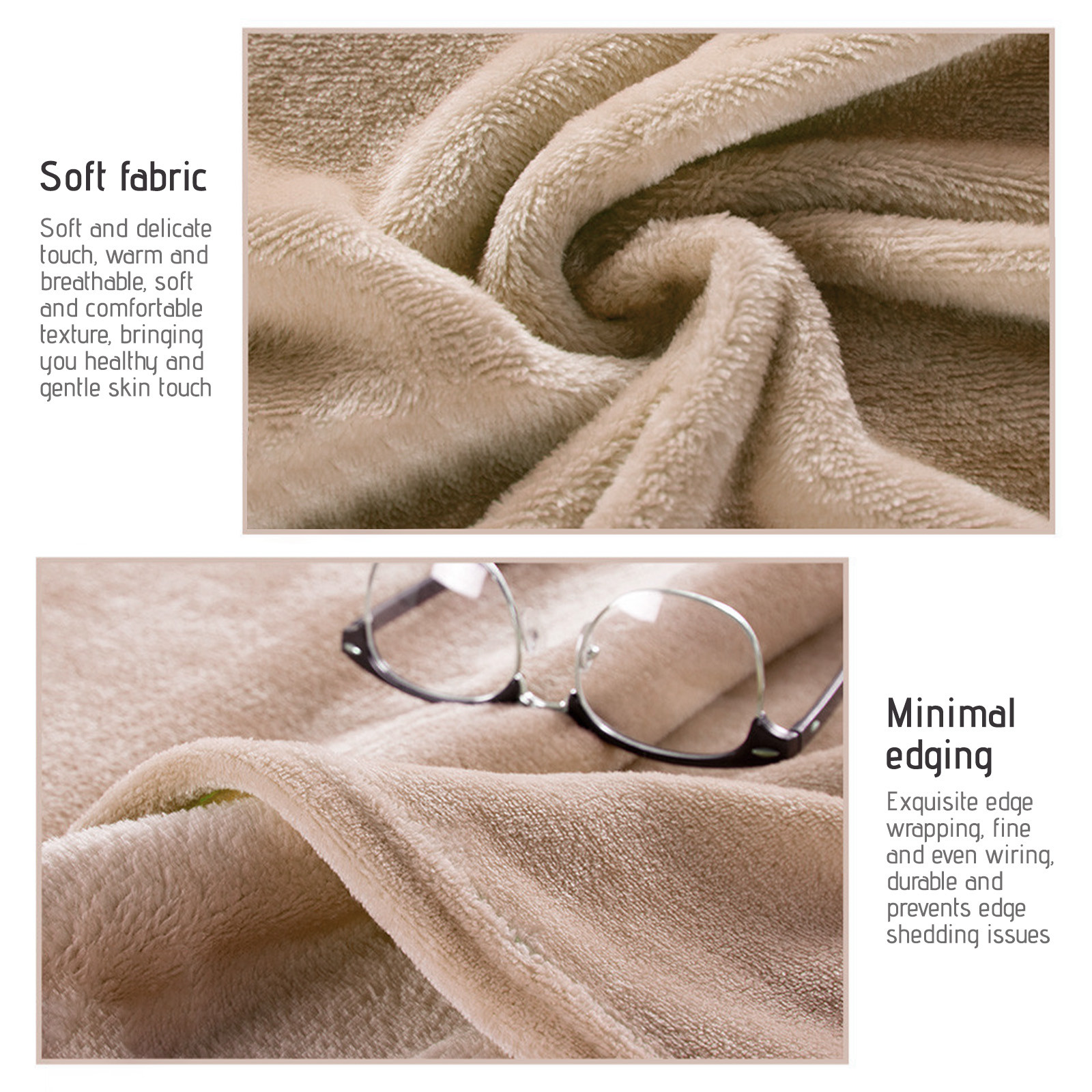 Blanket Plain Cover Blanket Yoga Blanket, Suitable For Rooms With ...
