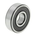 thumbnail image 1 of Unique Bargains Roulements à Billes 6304DDU Rainure Profonde 20x52x15mm P4 Double Joint en Caoutchouc Roulements Lubrifiés 1 Pce Roue de Scooter Planche à Roulettes Universelle Noir Argent Ton, 1 of 6