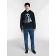 thumbnail image 2 of Halloween Oversized Fit Disco Ghost Graphic Fleece Hoodie Sweatshirt, Men's Sizes XS-4XLT, 2 of 5