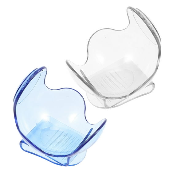 Clispeed 2Pcs Tennis Balls Rack Transparent ABS Tennis Equipment Professional Design